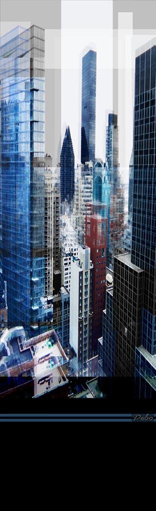 New York in Blue (1/12) - Galerie d'Art Beauchamp