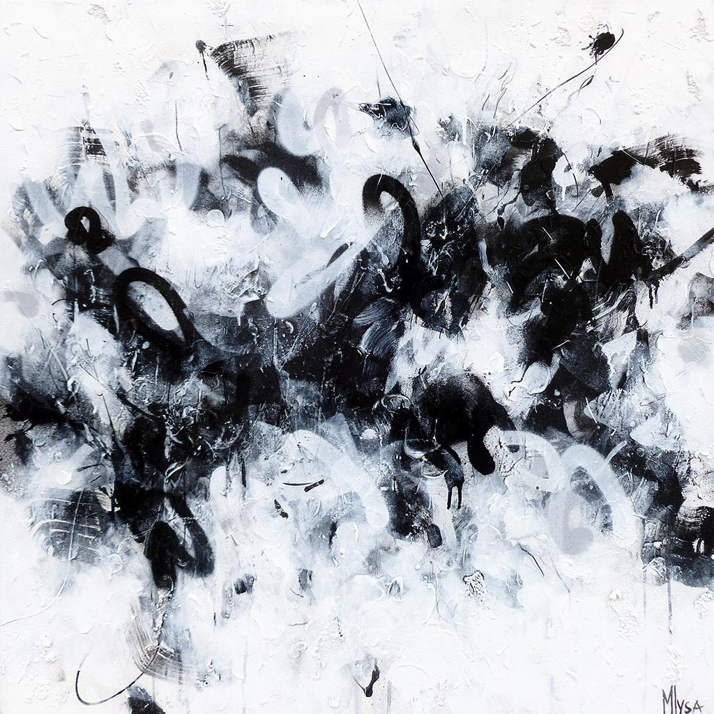 Noir et blanc - Jungle - Galerie d'Art Beauchamp