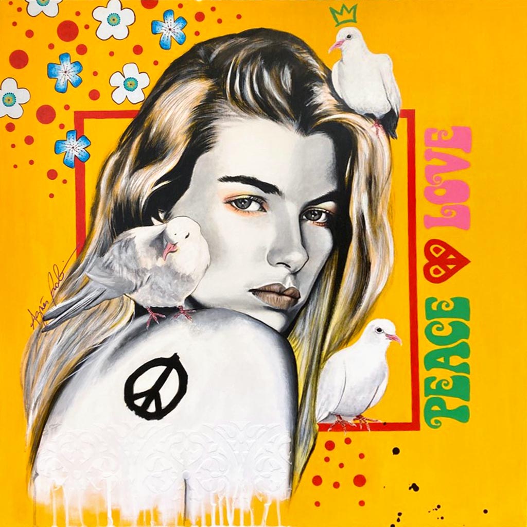 Peace and love - Galerie d'Art Beauchamp