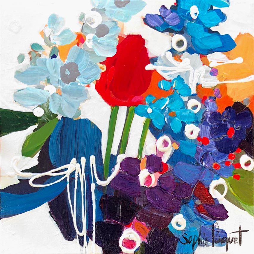 Pétales au vent - Galerie d'Art Beauchamp