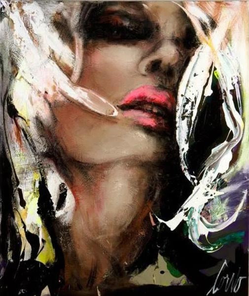 (Plexiglas) Face on Black - Grand/Big - Galerie d'Art Beauchamp