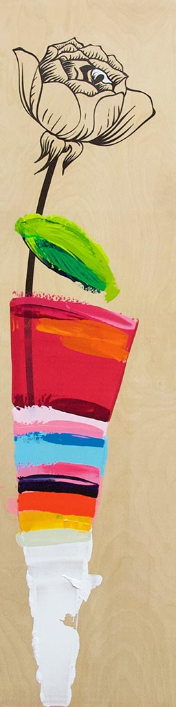 Rose d'antan - Galerie d'Art Beauchamp