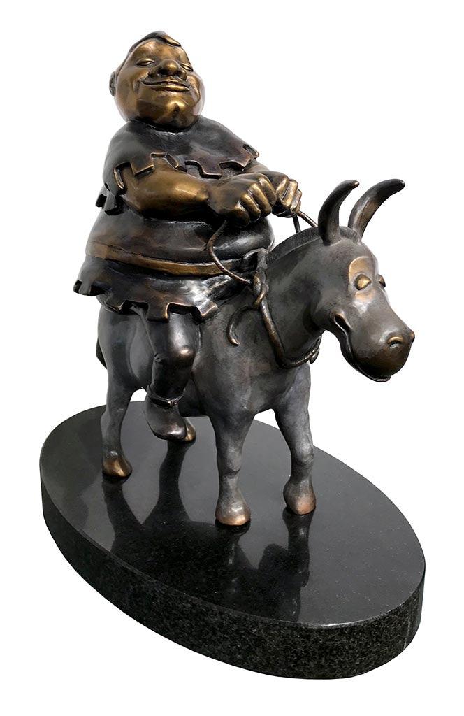 Sancho Panza, le fidèle compagnon de Don Quichotte (10/24) - Galerie d'Art Beauchamp