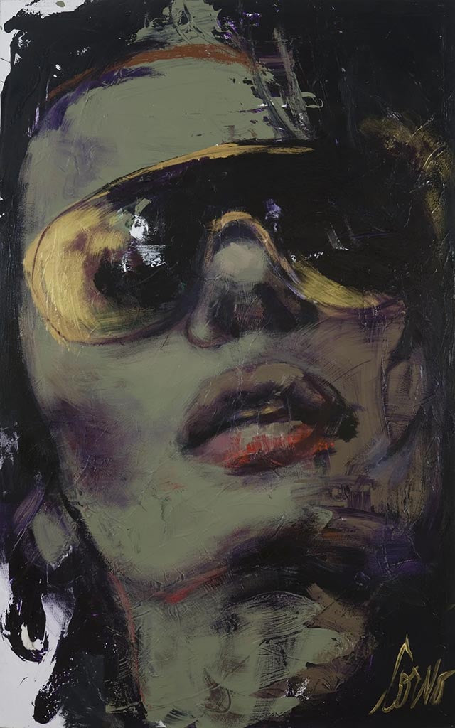 (Sérigraphie) Visage - Galerie d'Art Beauchamp