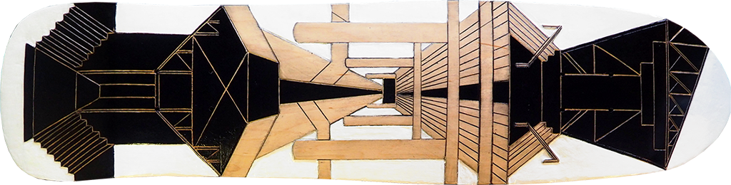 Skaterboy's Totem - Galerie d'Art Beauchamp