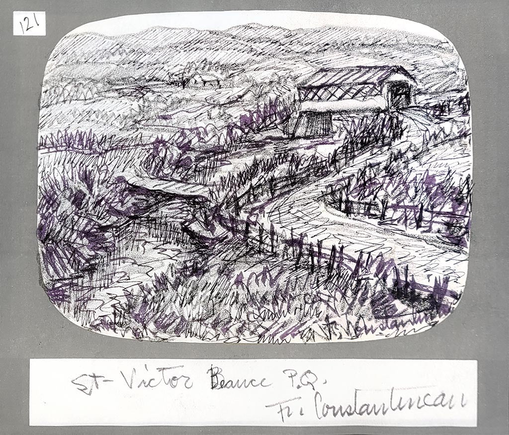 St-Victor Beauce P.Q. (#121) - Galerie d'Art Beauchamp