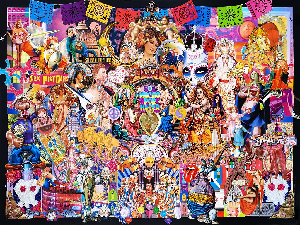 There’s a fiesta in my mind (Music Trip) - Galerie d'Art Beauchamp