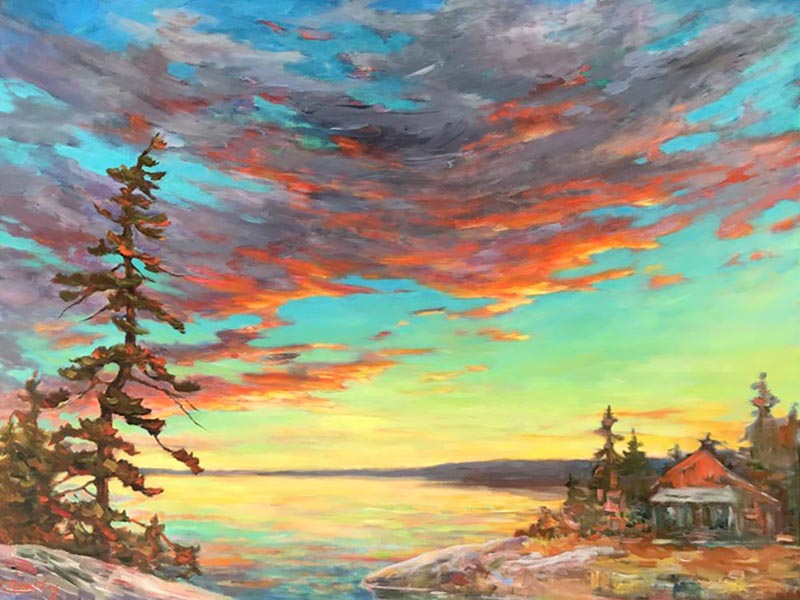 Trappers Cabin - Galerie d'Art Beauchamp