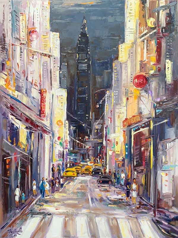 Un soir à New York - Galerie d'Art Beauchamp
